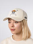 Бейсболка CAPSLAB арт. CL/OP7/1/PCB/SKUB One Piece Skull (бежевый)